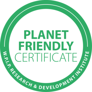 Planet-friendly certyfikat